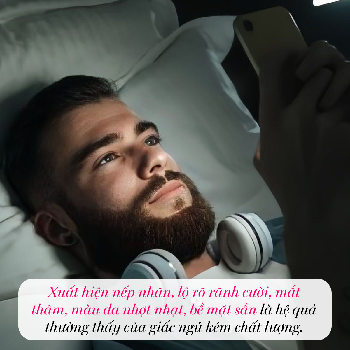 Sự xuất hiện của nếp nhăn, rãnh cười, quầng thâm, là dấu hiệu cho thấy điều bạn cần làm là ngủ đúng cách để có da đẹp. Tìm hiểu bí quyết chăm sóc da từ bên trong với Lixibox Skincare.
