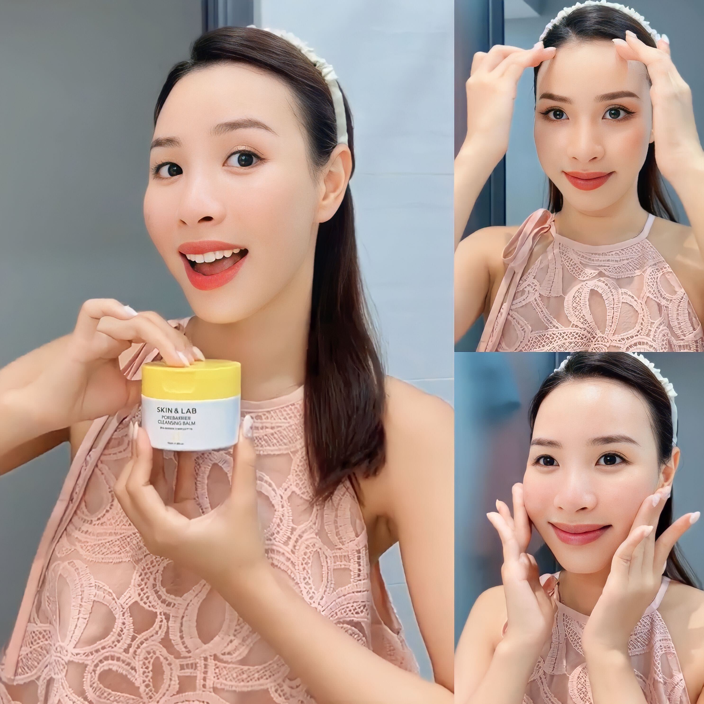 Người nổi tiếng chia sẻ về Sáp Tẩy Trang SKIN&LAB Porebarrier Cleansing Balm, sản phẩm best-seller của thương hiệu mỹ phẩm Hàn Quốc SKIN&LAB, đang gây sốt trên mạng xã hội, đặc biệt là TikTok. Những Beauty Blogger, TikToker như Hàn Hằng, Ngọc Tú Anh đã review sáp tẩy trang này.