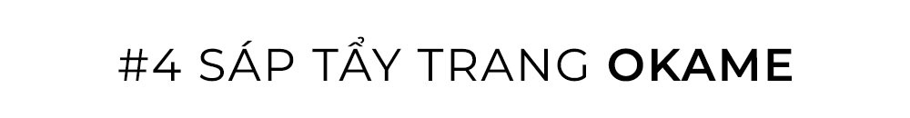 #4 SÁP TẨY TRANG OKAME - Một lựa chọn hàng đầu trong danh sách sáp tẩy trang được yêu thích nhất hiện nay. Sáp tẩy trang giúp làm sạch makeup hiệu quả, ngừa mụn và cải thiện tình trạng lỗ chân lông. Khám phá thêm tại Lixibox Skincare!