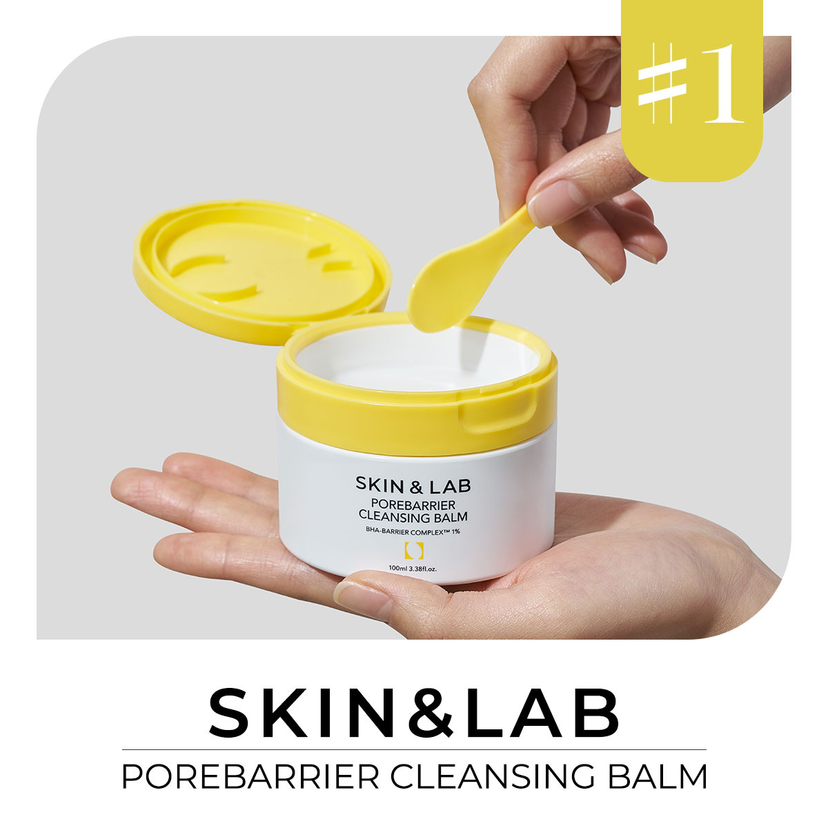 Sáp tẩy trang thương hiệu SKIN&LAB, thuộc danh sách 7 sản phẩm tẩy trang được yêu thích nhất hiện nay. Sản phẩm có công thức PoreBarrier giúp làm sạch và bảo vệ da, ngăn ngừa mụn hiệu quả, được khuyến nghị bởi Lixibox Skincare.
