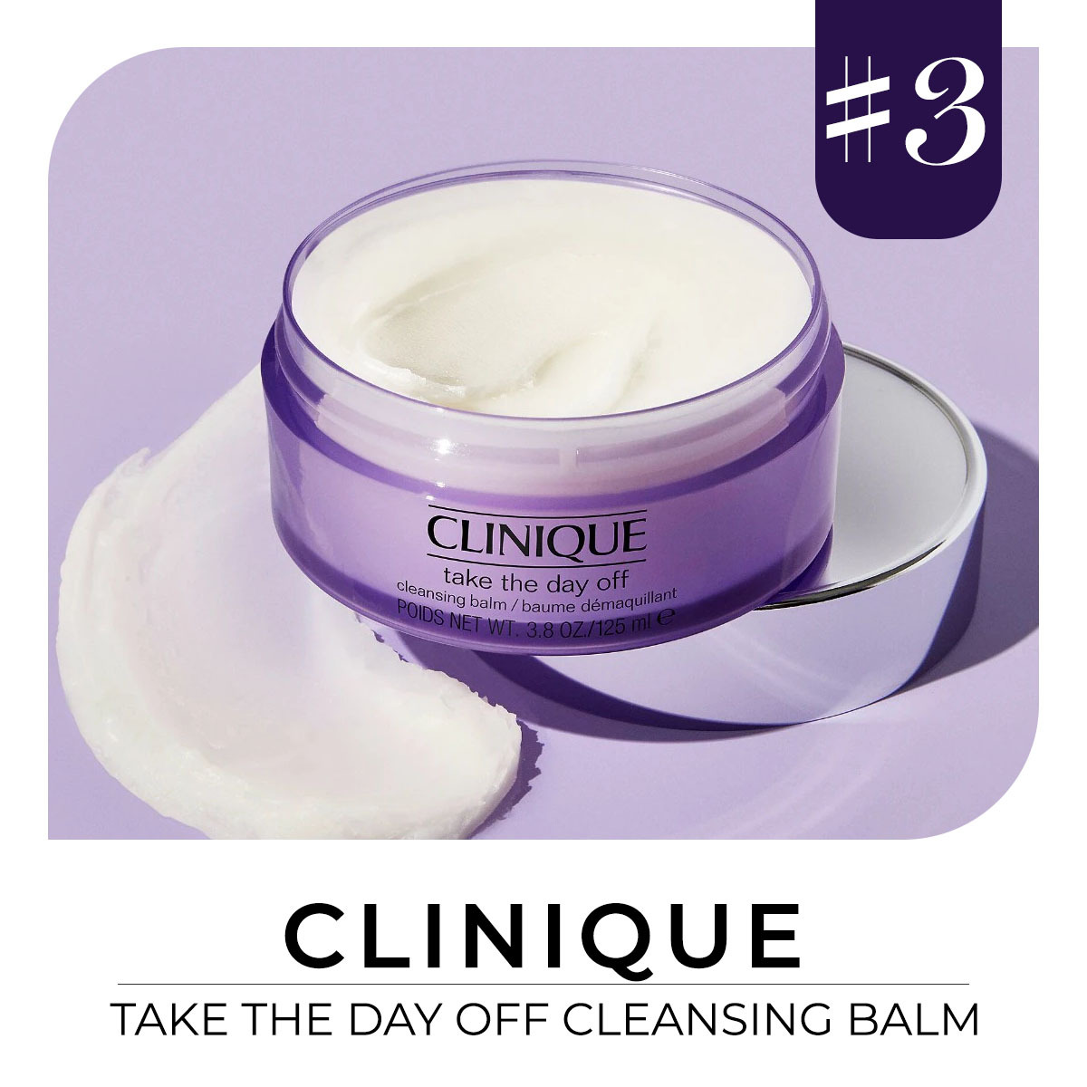 Sáp tẩy trang Clinique "Take the Day Off" trong bài viết "Top 7 sáp tẩy trang được yêu thích nhất hiện nay" của Lixibox Skincare. Sản phẩm giúp làm sạch makeup, ngừa mụn, cải thiện lỗ chân lông to.