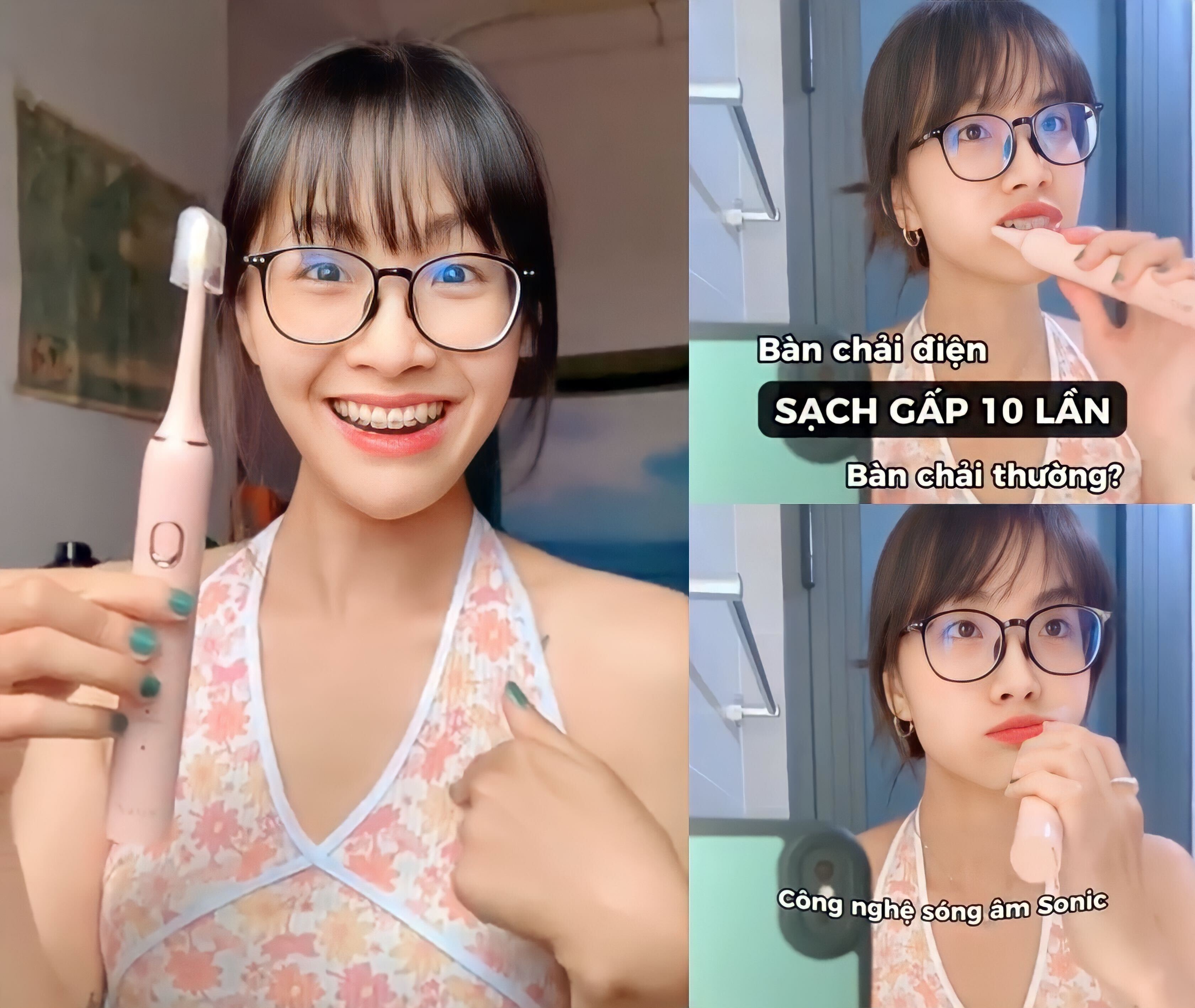 Bàn chải điện Halio Sonic SmartClean với công nghệ sóng âm, mang lại trải nghiệm chải răng sạch gấp 10 lần so với bàn chải thường. Khám phá review bàn chải điện Halio trên Lixibox xem liệu bàn chải điện Halio Sonic SmartClean có tốt không nhé!