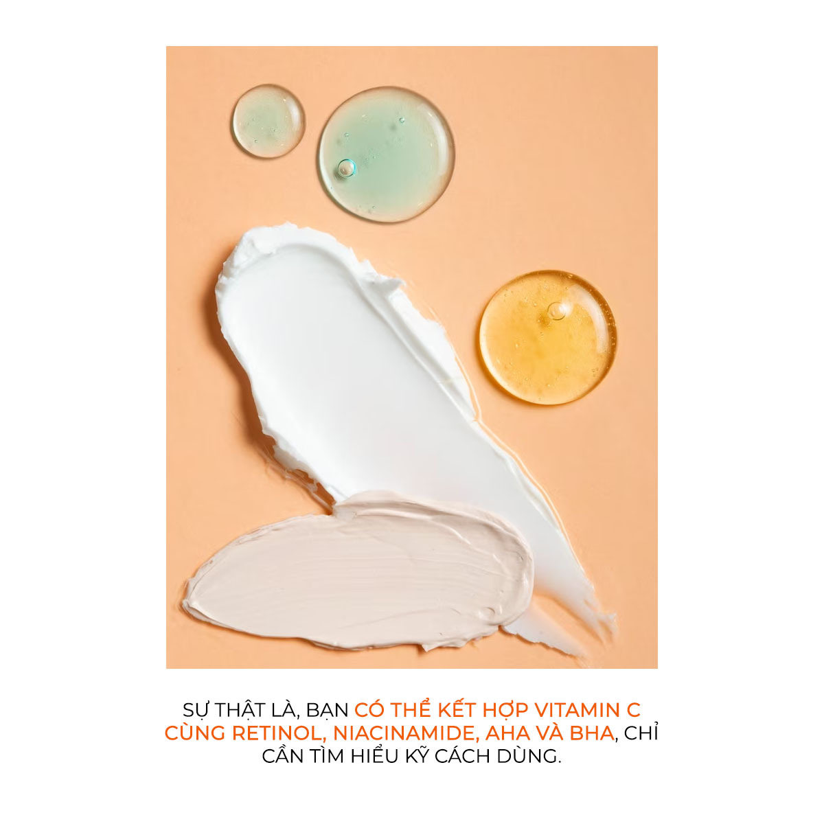 Bài viết từ Lixibox thảo luận về 7 lầm tưởng tai hại khi sử dụng Vitamin C cho da, khám phá cách kết hợp Vitamin C với retinol, niacinamide, AHA và BHA để tối ưu hiệu quả dưỡng trắng và chống lão hóa.
