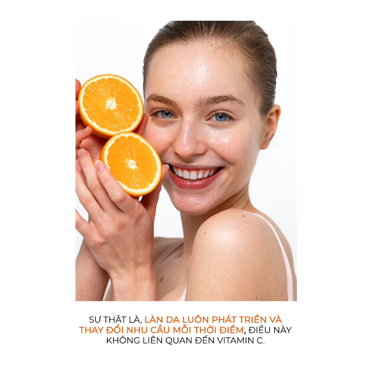 Làn da phát triển và thay đổi nhu cầu mỗi thời điểm, không liên quan đến Vitamin C. Tìm hiểu 7 lầm tưởng tai hại về Vitamin C trên Lixibox để tối ưu hiệu quả dưỡng trắng và chống lão hóa.