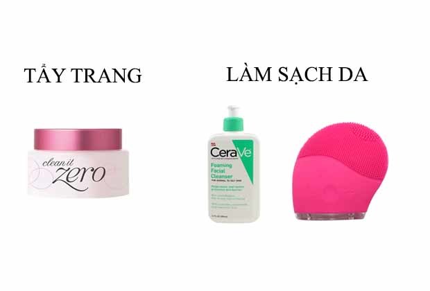 Sản phẩm làm sạch da và tẩy trang giúp đánh bay mụn đầu đen và mụn đầu trắng hiệu quả. Tìm hiểu thêm về cách chăm sóc da và những sản phẩm hot trend với LIXIBOX.