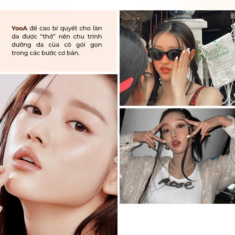 YooA chia sẻ bí quyết làm đẹp giúp làn da căng bóng như "thỏ". Những mẹo skincare đơn giản, hiệu quả mà 6 center nhóm nhạc Kpop như Jang Won Young, Nayeon và Ryu Jin áp dụng sẽ tiết lộ cho bạn cách chăm sóc da hoàn hảo.