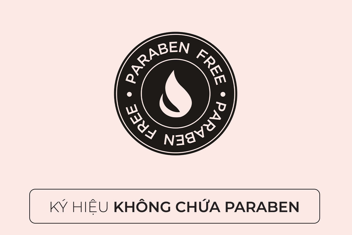 Ký hiệu không chứa Paraben trên bao bì mỹ phẩm. Tìm hiểu thêm về những ký hiệu này và ý nghĩa của chúng để lựa chọn sản phẩm skincare và makeup phù hợp. Lixibox Skincare, Lixibox Makeup.