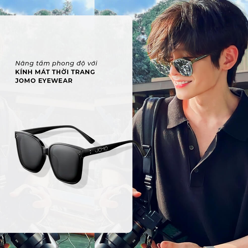 Nâng tầm phong độ với kính mát thời trang JOMO Eyewear. Khám phá top 8 sản phẩm cho nam tại Lixibox giúp phái mạnh tự tin và thu hút. Tìm hiểu thêm về các sản phẩm dành cho nam giới hot nhất!