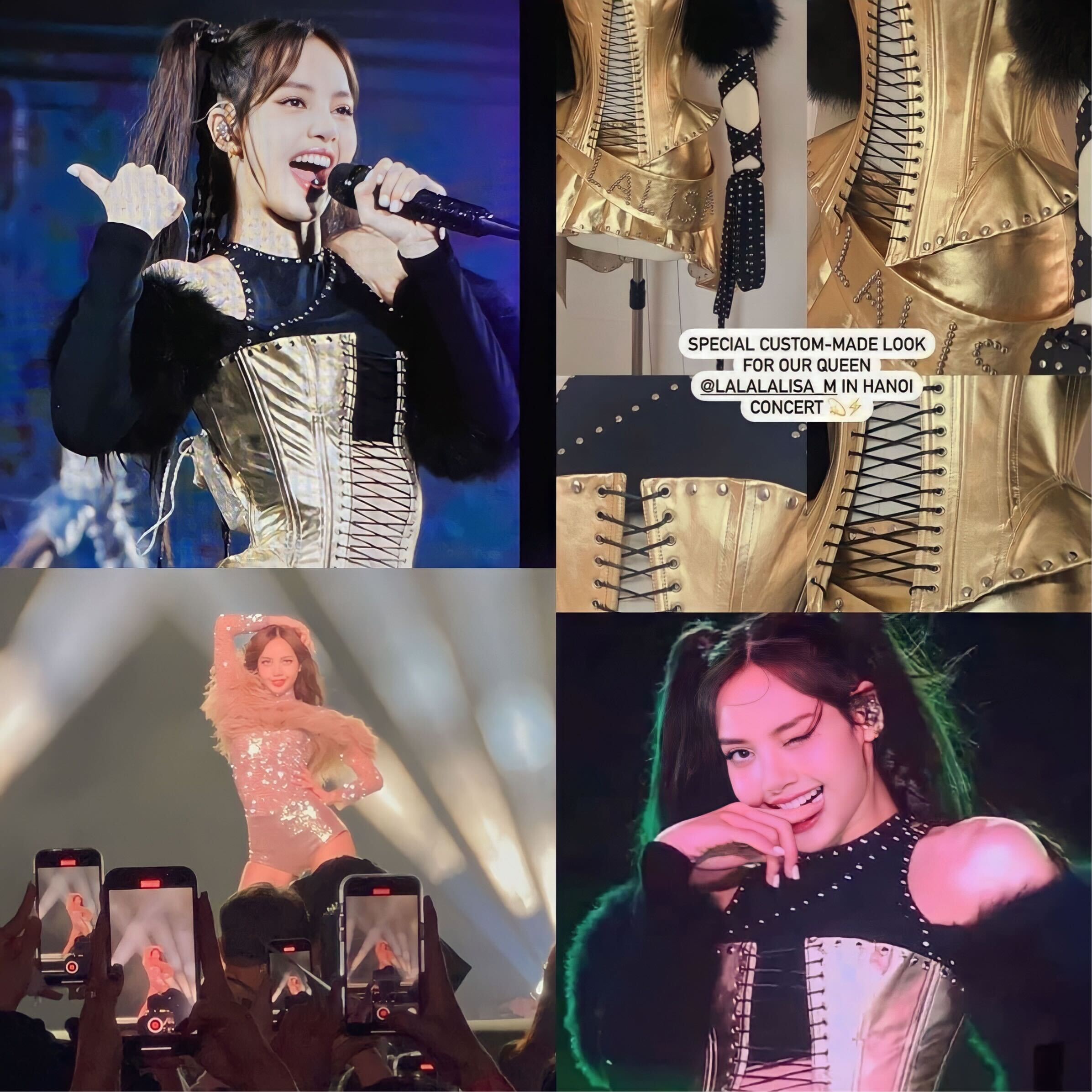 BLACKPINK đã mang đến rất nhiều hot trend trên sân khấu Born Pink tại Việt Nam, từ màu sắc ánh kim đến phong cách balletcore, tenniscore, và Mermaidcore. Tại Lixibox, cùng khám phá thời trang BLACKPINK và đếm những xu hướng nổi bật trong concert.