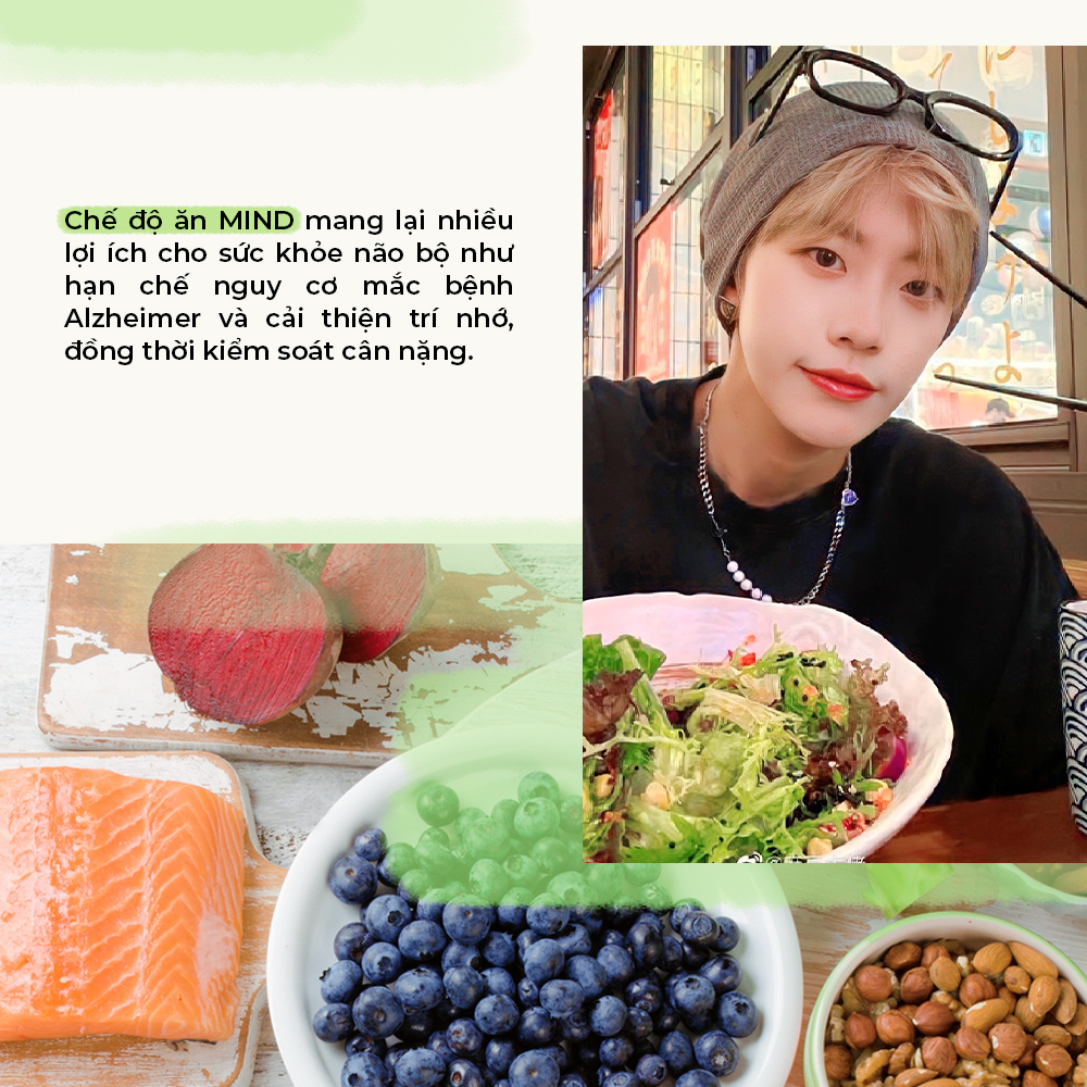 Chế độ ăn MIND mang lại nhiều lợi ích cho sức khỏe não bộ như hạn chế nguy cơ mắc bệnh Alzheimer và cải thiện trí nhớ, đồng thời kiểm soát cân nặng. Khám phá những cách ăn kiêng hiệu quả tại Lixibox Beauty.