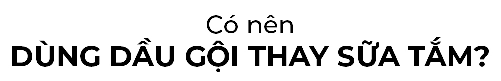 Bài viết trên Lixibox Skincare bàn về thói quen dùng dầu gội thay sữa tắm, trả lời câu hỏi "có nên dùng dầu gội thay sữa tắm không?" và phân tích sự khác nhau giữa dầu gội và sữa tắm.