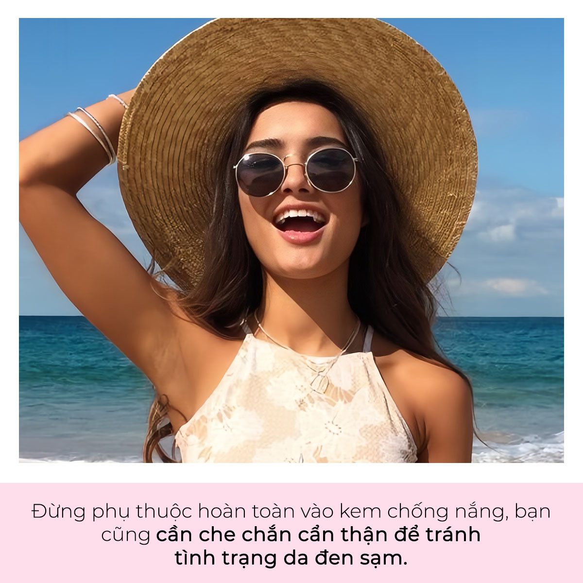 Đừng phụ thuộc hoàn toàn vào kem chống nắng, bạn cũng cần che chắn cẩn thận để tránh tình trạng da đen sạm. Bài viết trên Lixibox sẽ giúp bạn hiểu tại sao bôi kem chống nắng mà da vẫn bị đen và những sai lầm thường gặp về chống nắng.