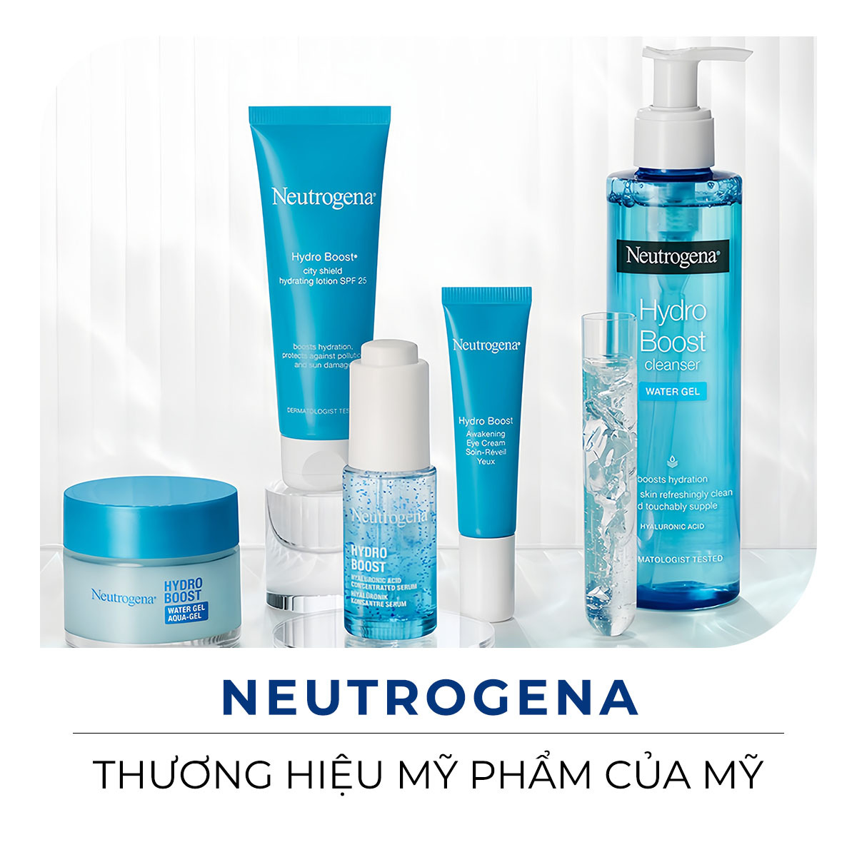 Top 25 thương hiệu chăm sóc da tốt nhất 2023, với Neutrogena là một trong những cái tên được BTV yêu thích, nổi bật với dòng sản phẩm Hydro Boost giúp cung cấp độ ẩm và làm sạch nhẹ nhàng, đáng để trải nghiệm từ Lixibox.