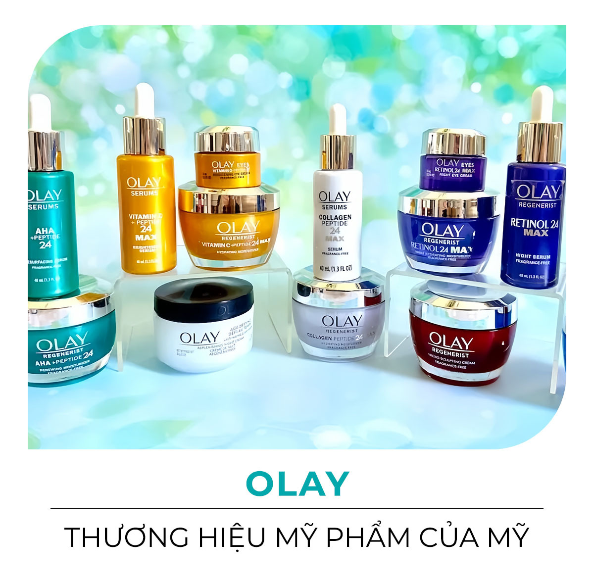 Olay, một trong những thương hiệu chăm sóc da hàng đầu 2023, nổi bật với các sản phẩm serum và kem dưỡng giúp tăng cường làn da. Khám phá thương hiệu mỹ phẩm này trong danh sách được BTV làm đẹp yêu thích tại Lixibox.