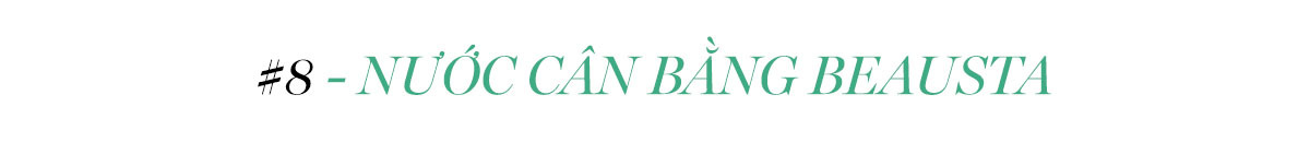 #8 - NUỚC CÂN BẰNG BEAUSTA. Sản phẩm này nổi bật với chiết xuất rau má, giúp trị mụn và làm dịu da tức thì. Khám phá thêm về các mỹ phẩm chứa chiết xuất thiên nhiên tại Lixibox, với giá chỉ từ 64K.