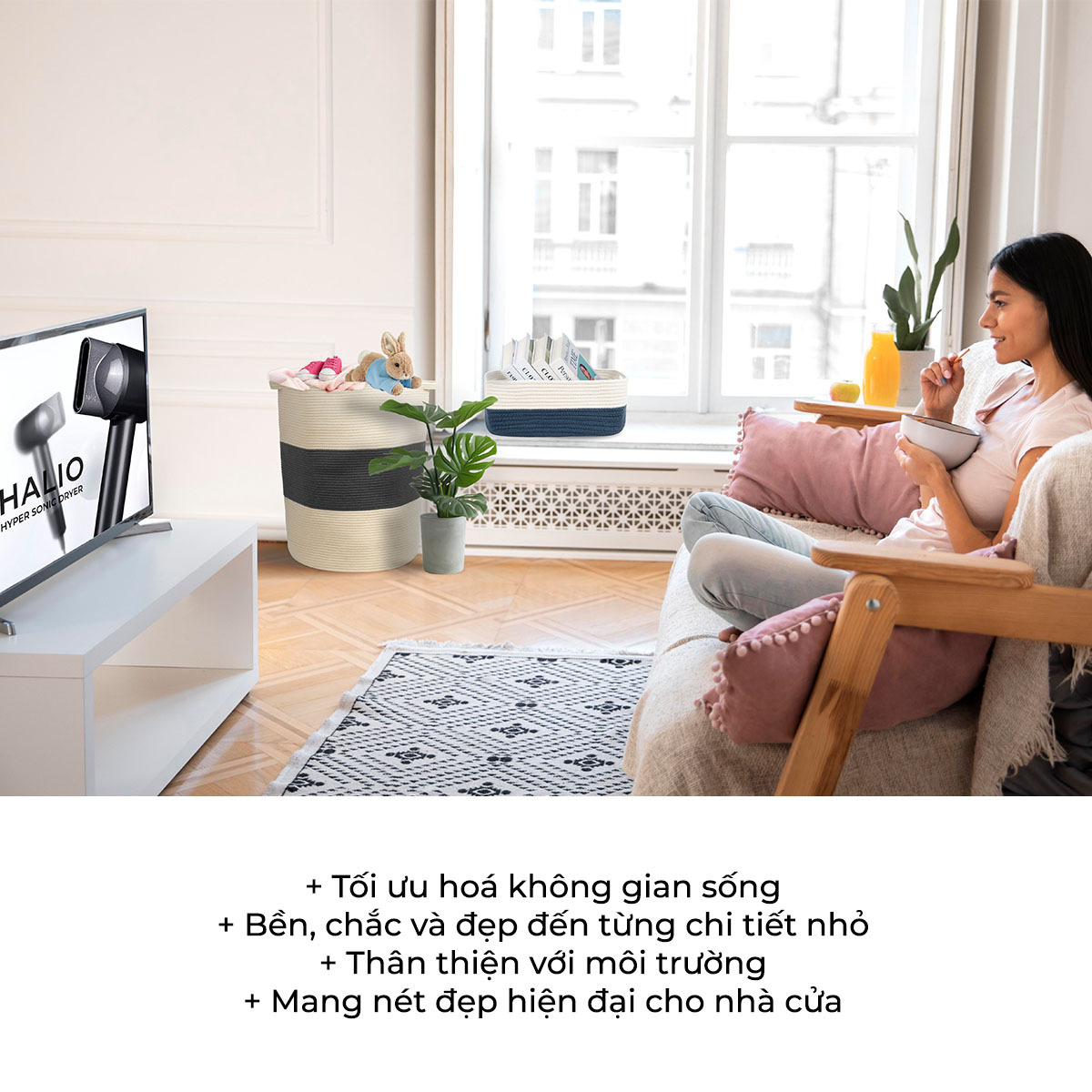 Giỏ homeart đang là xu thế mới cho những ai yêu thích trang trí không gian. Thiết kế hiện đại và tính ứng dụng cao, giỏ đan homeart không chỉ giúp gọn gàng mà còn mang lại nét đẹp sang trọng cho ngôi nhà. Tham khảo bài viết từ Lixibox để biết thêm.