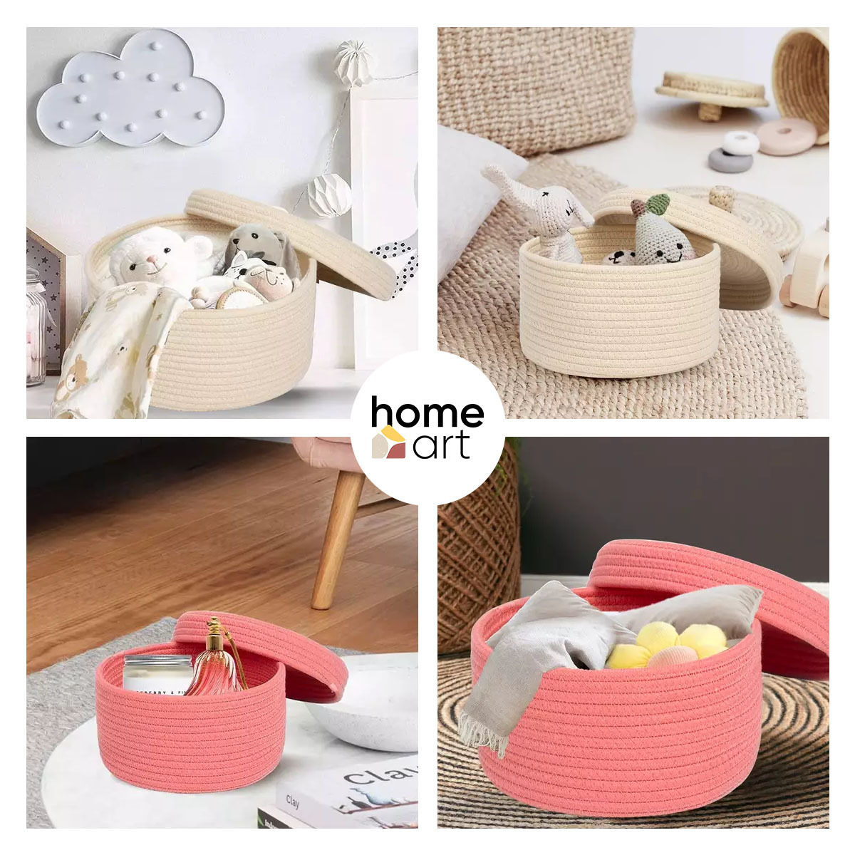 Giỏ đan homeart đang trở thành xu thế mới được hội nghiện nhà yêu thích nhờ vào thiết kế tinh tế và tính ứng dụng cao, giúp không gian sống trở nên ngăn nắp và sang trọng. Khám phá thêm tại Lixibox.