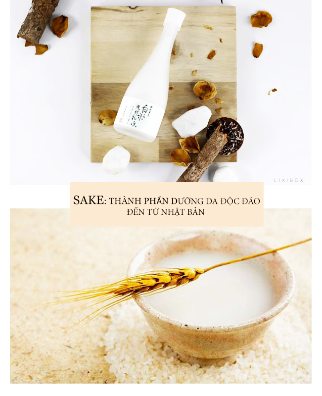 Sake: thành phần dưỡng da độc đáo đến từ Nhật Bản giúp cải thiện sức khỏe làn da. Giải pháp cho làn da trẻ hóa và chống lão hóa hiệu quả. Khám phá bí quyết làm đẹp từ Nhật Bản với các thành phần tự nhiên.