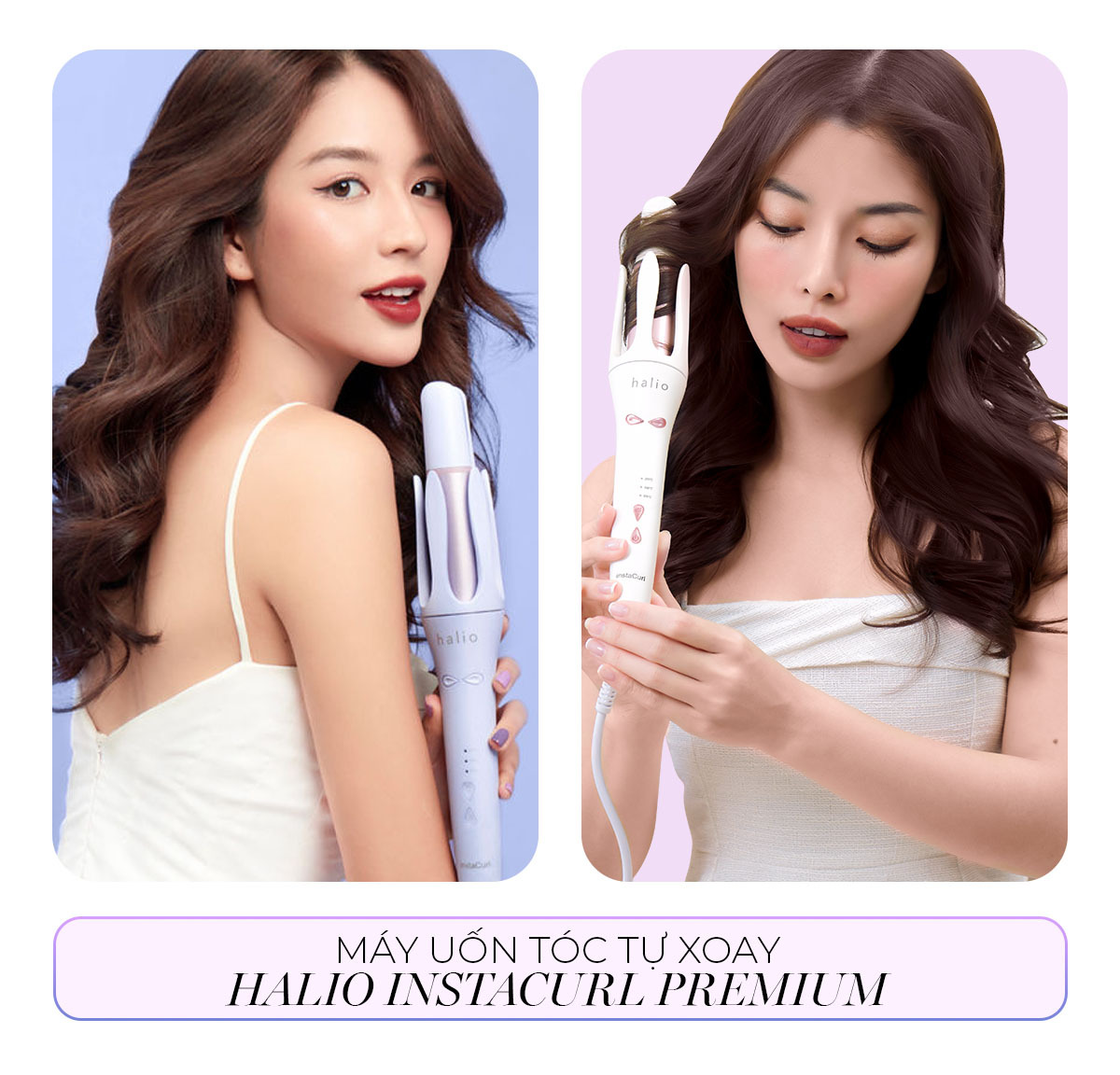 Máy uốn tóc tự xoay Halio Instacurl Premium, sản phẩm làm đẹp lý tưởng cho phái nữ. Tham khảo 10 gợi ý quà tặng hoàn hảo dịp ngày Phụ nữ Việt Nam 20/10 tại Lixibox để ghi điểm với mẹ, vợ hoặc bạn gái.