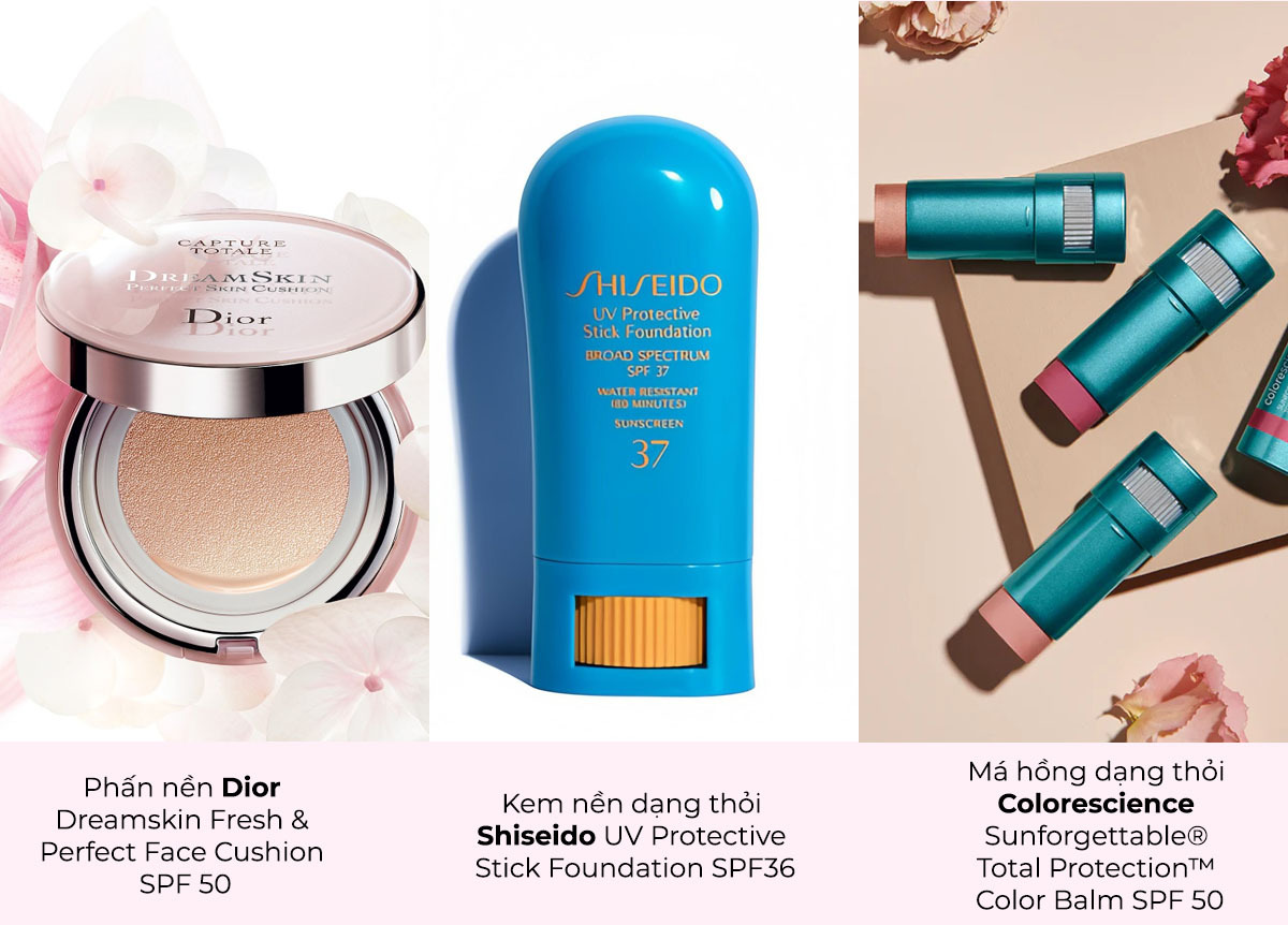 Bài viết trên Lixibox khám phá câu hỏi liệu sản phẩm trang điểm chứa SPF có đủ bảo vệ da như kem chống nắng truyền thống, cùng các sản phẩm phấn và kem chống nắng từ Dior, Shiseido và Colorescience.