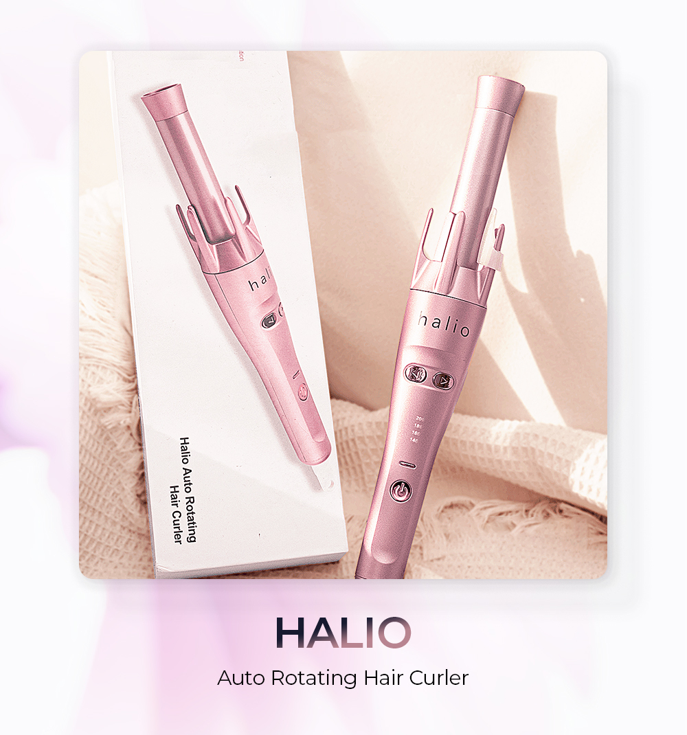 Máy uốn tóc Halio, công cụ tạo kiểu tự động tiện lợi, góp mặt trong danh sách top máy uốn tóc tốt nhất hiện nay của Lixibox, giúp bạn tạo những lọn tóc xoăn hoàn hảo với sự tự tin.