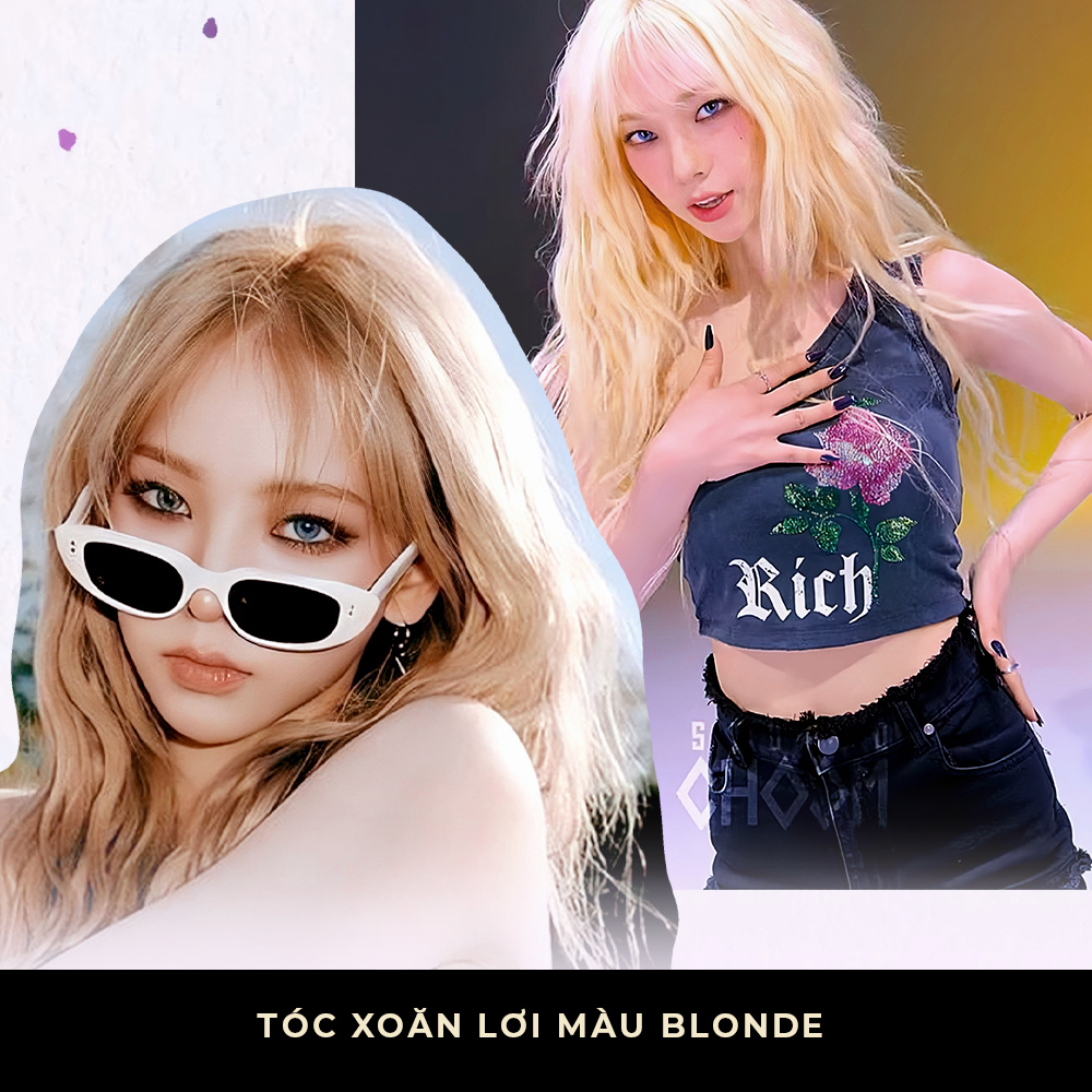 Tóc xoăn lơi màu blonde là một trong 10 kiểu tóc đẹp cho nữ ấn tượng, phù hợp cho dịp 20/10. Gợi ý từ Lixibox Haircare giúp phái đẹp trở nên nổi bật, thu hút trong ngày Phụ nữ Việt Nam.