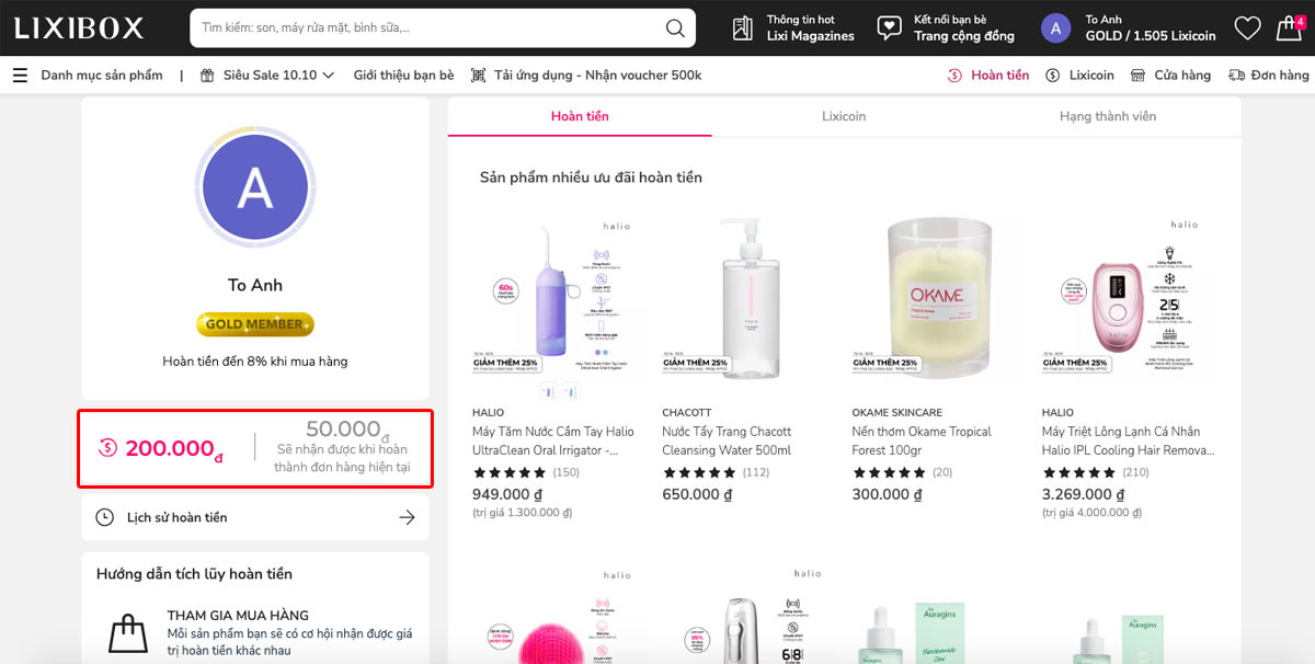 Chương trình hoàn tiền tại Lixibox cho phép người tiêu dùng nhận lại 8% cho mỗi đơn hàng. Tìm hiểu về cách mua sắm thông minh và nhận cashback từ Lixibox, giúp tiết kiệm chi tiêu trong mùa sale. Tham gia ngay!