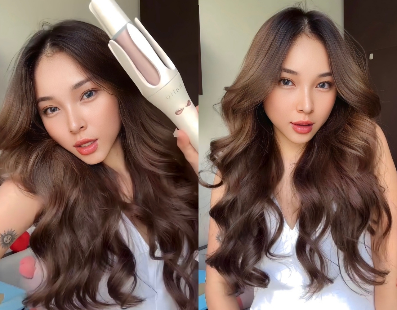 Gái xinh khoe vẻ đẹp với máy uốn tóc Halio InstaCurl Premium, được mệnh danh là "bảo bối thần kỳ" cho mái tóc. Khám phá xem máy uốn tóc Halio có tốt không qua bài review chi tiết từ Lixibox.