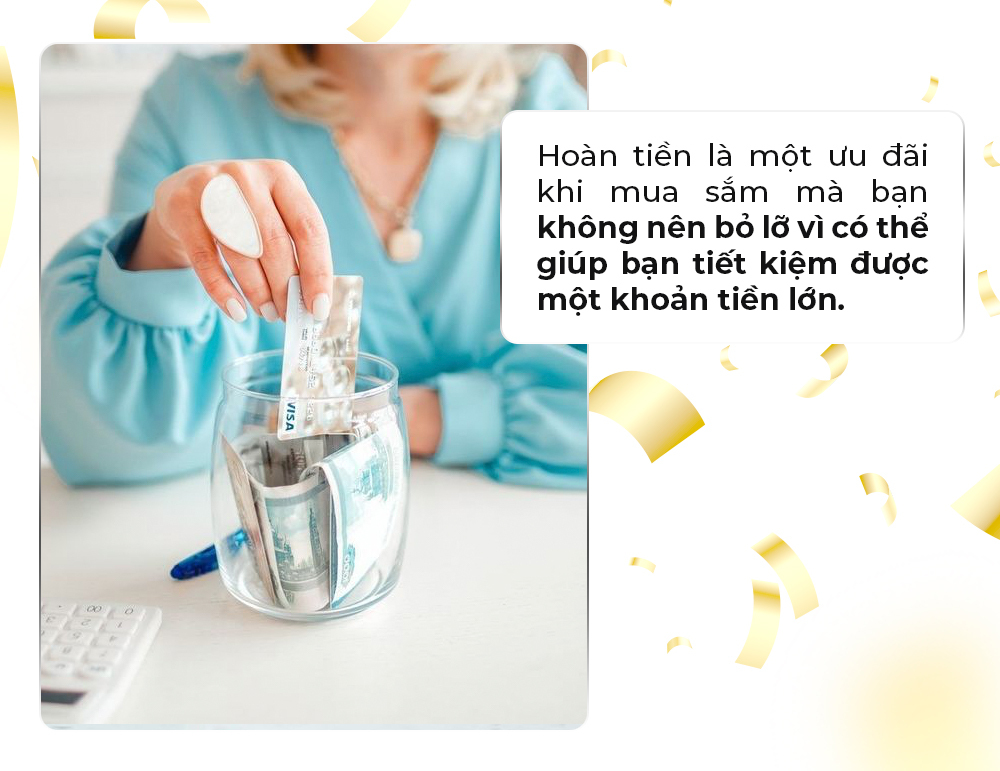 Bài viết về mẹo tiết kiệm khi mua sắm trong mùa khuyến mãi cuối năm, đặc biệt là Black Friday 2023. Nội dung nêu bật lợi ích của hoàn tiền và cách giúp người tiêu dùng tiết kiệm được một khoản tiền lớn.
