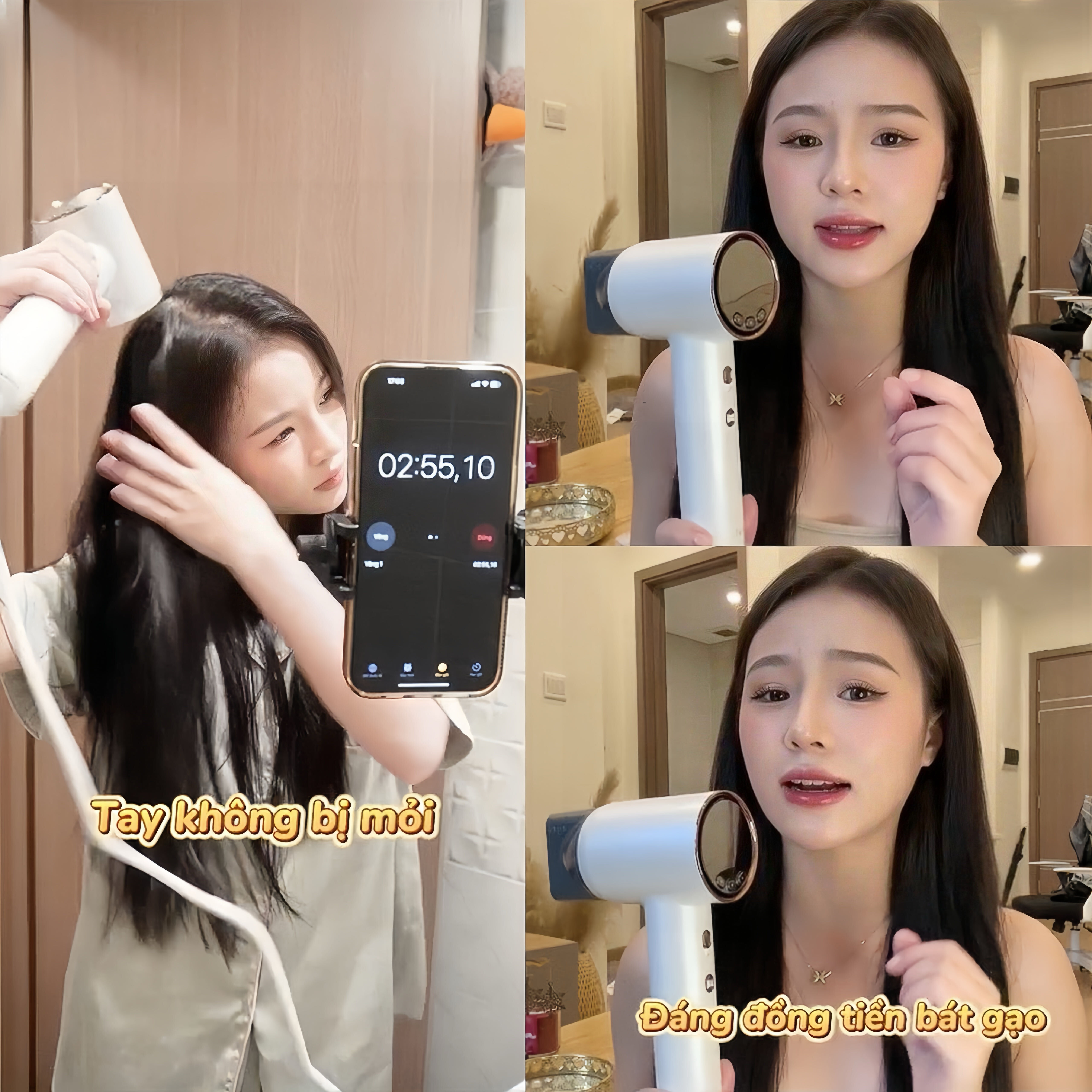 Review máy sấy tóc Halio Hypersonic từ TikToker: sản phẩm được yêu thích với công nghệ ion âm, mang lại hiệu quả nhanh và không gây hư tổn tóc. Cùng khám phá lý do tại sao máy sấy tóc này luôn nằm trong top máy sấy tóc tốt nhất hiện nay!