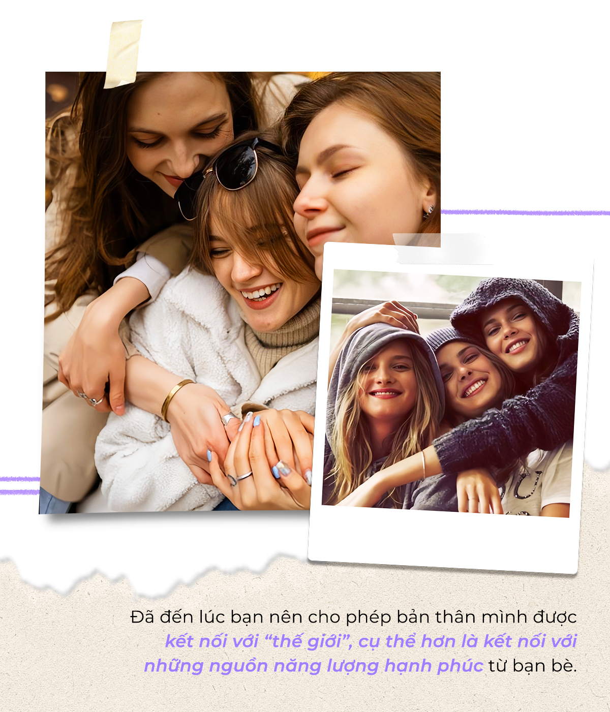 Một bài viết về cách chữa lành sau chia tay với ảnh nhóm bạn thân tạo sự kết nối tích cực. Cùng khám phá 7 cách giúp bạn mạnh mẽ hơn, thu hút sự chú ý từ Lixibox với các từ khóa chữa lành, GWP, mua lành và GWP Vietnam.