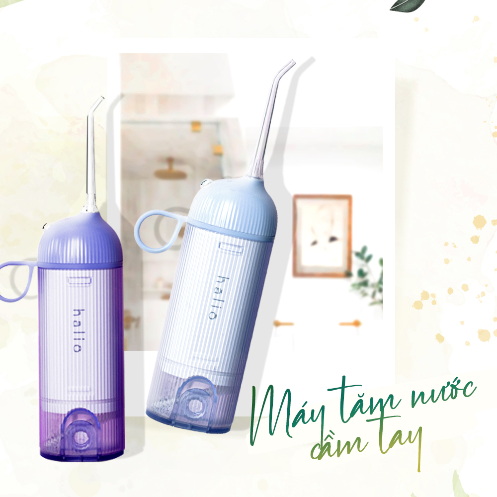 Máy tăm nước cầm tay màu xanh và tím, là món quà cưới ý nghĩa cho cô dâu chú rể, thể hiện lòng chân thành trong ngày lễ đặc biệt. Khám phá các ý tưởng quà mừng cưới tại Lixibox để lựa chọn những món quà cưới phù hợp.