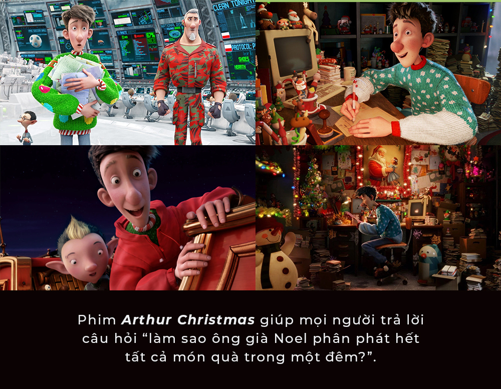 Bài viết về phim Arthur Christmas trong mùa Giáng sinh, giới thiệu cách phim giúp trả lời câu hỏi về việc phát quà trong một đêm. Nội dung nói về tâm trạng chữa lành và gợi ý cho các bộ phim Giáng sinh hay 2023, tạo không khí ấm cúng.