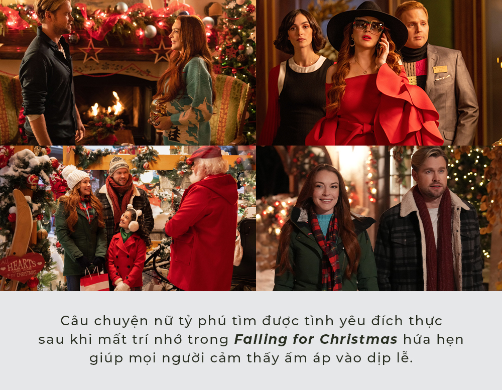 Bộ phim "Falling for Christmas" truyền tải câu chuyện tình yêu lãng mạn, hứa hẹn mang lại cảm giác ấm áp cho khán giả trong mùa Giáng sinh 2023. Đây là một trong những phim chữa lành thú vị giúp bạn xua tan cái lạnh giá của mùa đông.