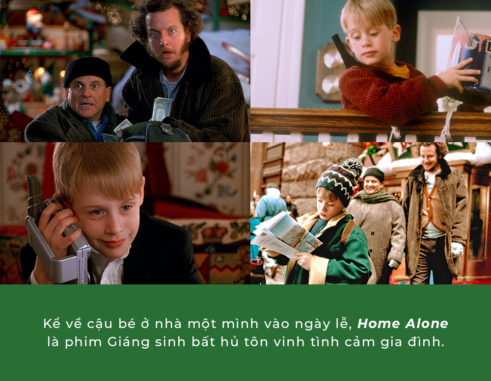 Bộ phim Giáng sinh Home Alone kể về cậu bé ở nhà một mình vào dịp lễ, thể hiện tinh thần gia đình và niềm vui trong ngày lễ. Thích hợp cho mùa Giáng sinh 2023, tạo không khí chữa lành và ấm áp cho người xem.