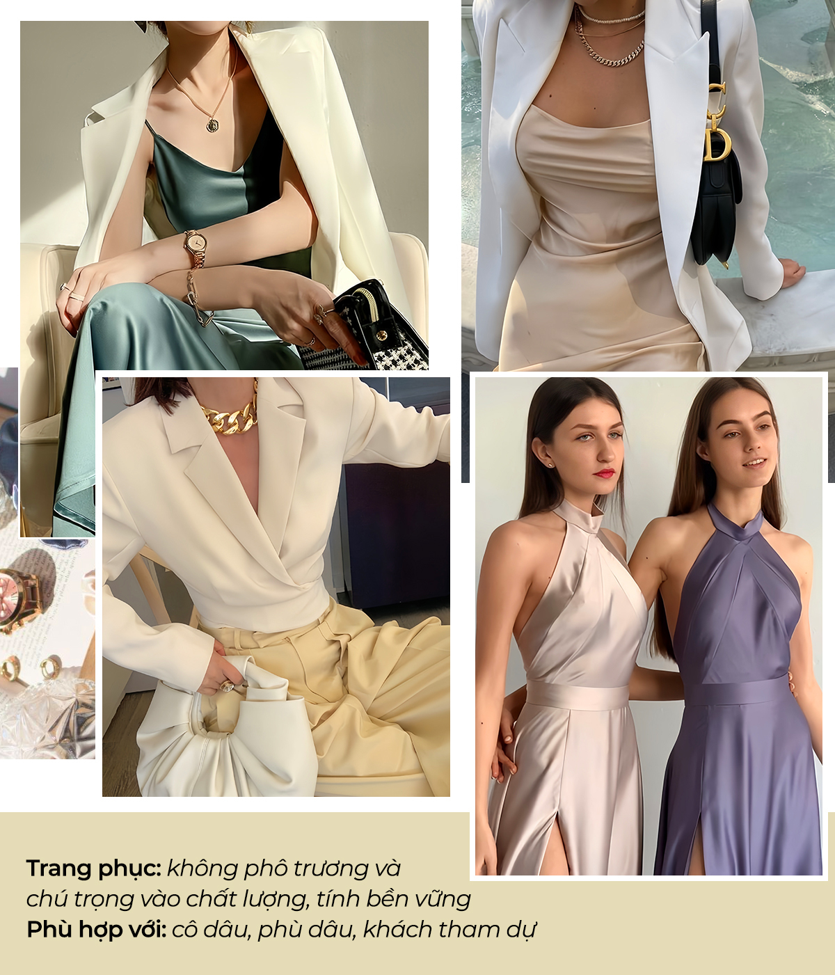 Khám phá xu hướng trang điểm và thời trang mùa cưới 2023. Bộ sưu tập nổi bật với trang phục phù hợp cho cô dâu, phù dâu và khách tham dự. Những hot trend được chọn lọc kỹ lưỡng nhằm mang đến vẻ đẹp hoàn hảo cho ngày trọng đại.