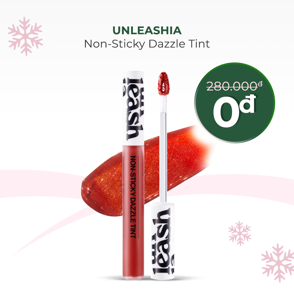 Unleashia Non-Sticky Dazzle Tint đang có giá 0 đồng, một sản phẩm trong chương trình GWP Mua Lành của Lixibox. Khuyến mãi thu hút người tiêu dùng với giá gốc 280.000đ từ thương hiệu đáng tin cậy.