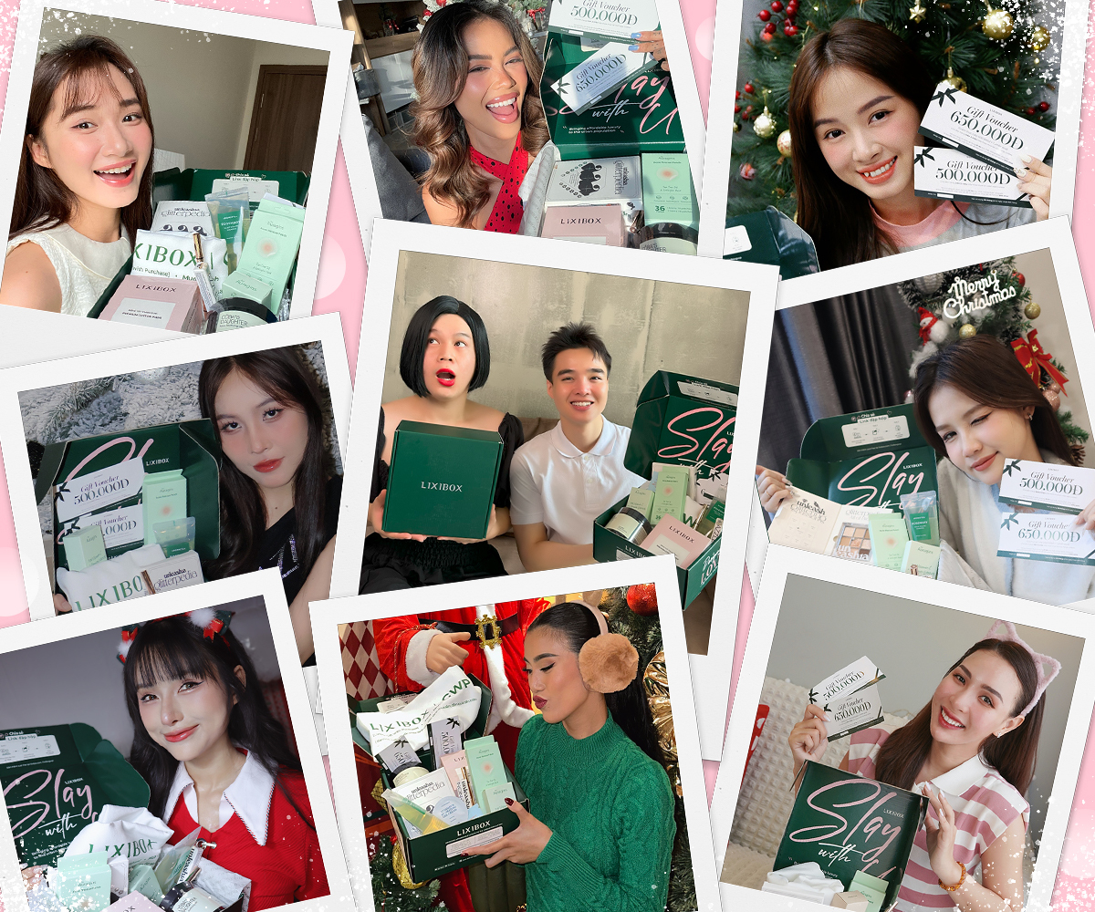 Chương trình GWP Mua Lành chỉ còn 15 tiếng, nhận ngay hộp quà 4,5 triệu với 13 món làm đẹp siêu phẩm từ Lixibox. Giúp bạn chữa lành ví tiền và tinh thần cho dịp cuối năm 2023.