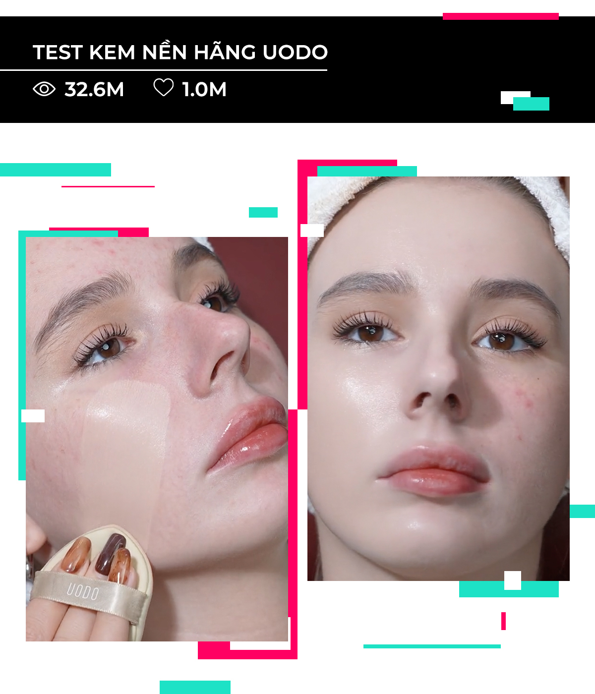 Bài viết giới thiệu về 10 video TikTok nổi bật 2023 liên quan đến xu hướng làm đẹp, với tiêu điểm là thử nghiệm kem nền Uodo. Các video mang đến nhiều mẹo về skincare và makeup, cùng nhiều hot trend đáng chú ý.