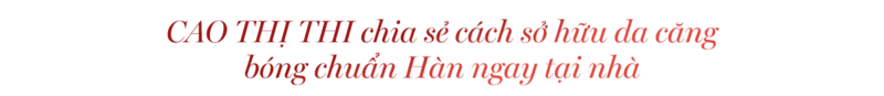 Cao Thi Thi chia sẻ cách sở hữu da căng bóng chuẩn Hàn ngay tại nhà, giới thiệu liệu pháp ánh sáng đỏ, review máy ánh sáng đỏ Halio và mặt nạ ánh sáng sinh học Halio, thu hút sự quan tâm của nhiều tín đồ làm đẹp.