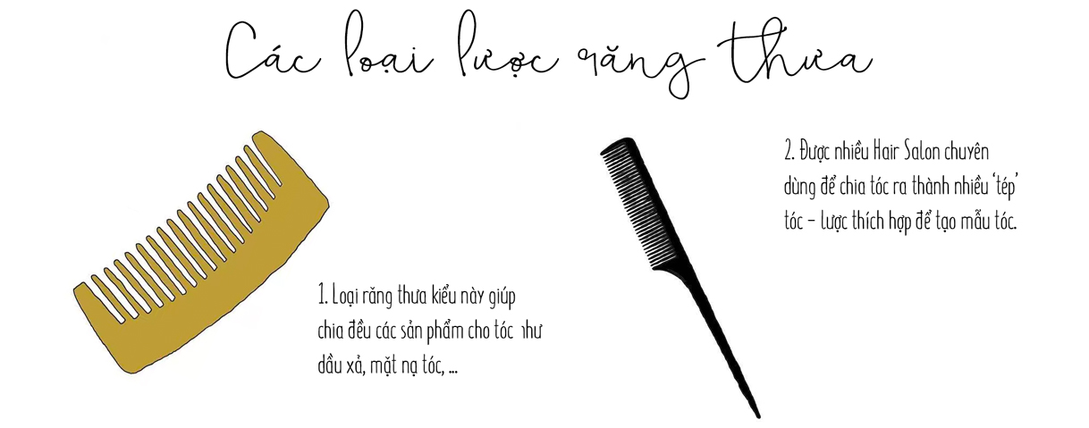 Bài viết nêu rõ các loại lược răng thưa giúp trong việc chăm sóc tóc, như lược răng thưa thực hiện chia tóc, sử dụng sản phẩm cho tóc và hỗ trợ gội đầu đúng cách. Những sai lầm phổ biến khi chăm sóc tóc như chưa tận dụng lược chải tóc, không dùng sản phẩm chống nhiệt.