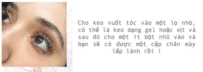 Hướng dẫn trang điểm cho mùa lễ hội với glitter, giúp bạn nổi bật trong đám đông. Lời khuyên về cách thực hiện trang điểm dự tiệc với sản phẩm keo vuốt tóc và bột nhũ, tạo nên ánh nhìn lấp lánh và thu hút trong các sự kiện âm nhạc như lễ hội âm nhạc hoặc concert.