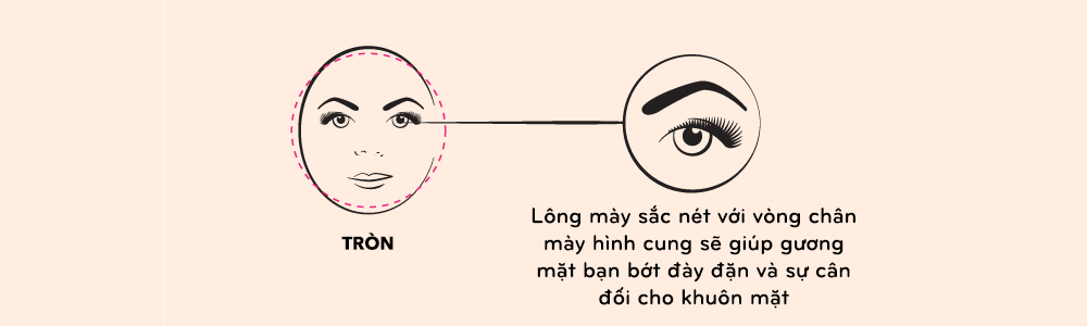 Lông mày sắc nét với vòng chân mày hình cung sẽ giúp gương mặt bạn bớt đầy đặn và sự cân đối cho khuôn mặt. Mẹo hay kẻ chân mày từ LUSTRE Make-Up để tạo điểm nhấn hoàn hảo cho trang điểm cho mắt.