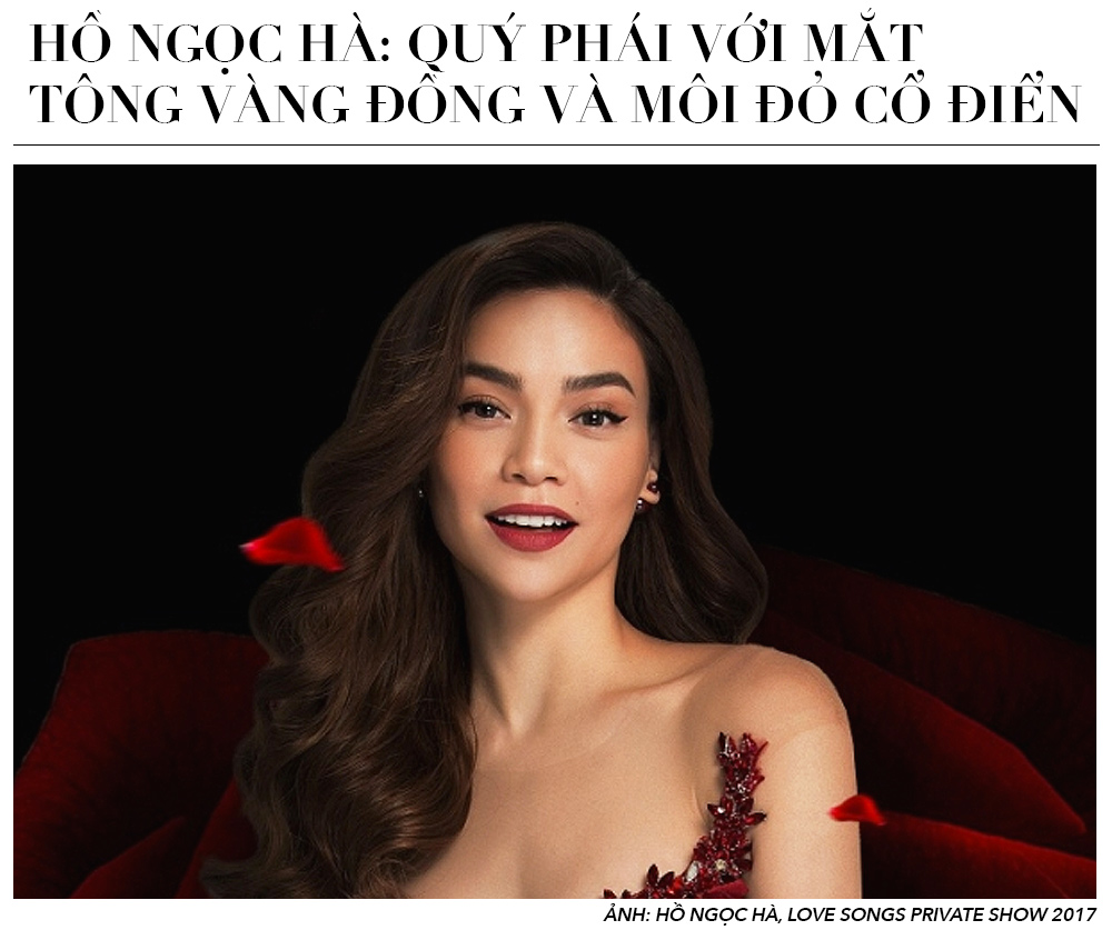 Hồ Ngọc Hà: Quý phái với mắt tông vàng đồng và môi đỏ cổ điển. Khám phá 5 kiểu makeup cho năm mới lấy cảm hứng từ người nổi tiếng, từ son môi đến trang điểm, giúp bạn nổi bật hơn mỗi dịp lễ #makeup #son #trangdiem #celeb #nguoinoitieng #lipstick #HoNgocHa #PhamBangBang #ChauBui #Tinasbeautytips #Pony.