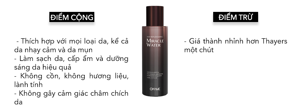 Bài viết "Best Choice 2017" khám phá các sản phẩm toner và mặt nạ, đặc biệt là Miracle Water của Okame. Danh sách sản phẩm nổi bật trong năm 2017, hướng dẫn skincare hiệu quả với các thương hiệu như Thayers, Son&Park và mặt nạ đất sét.