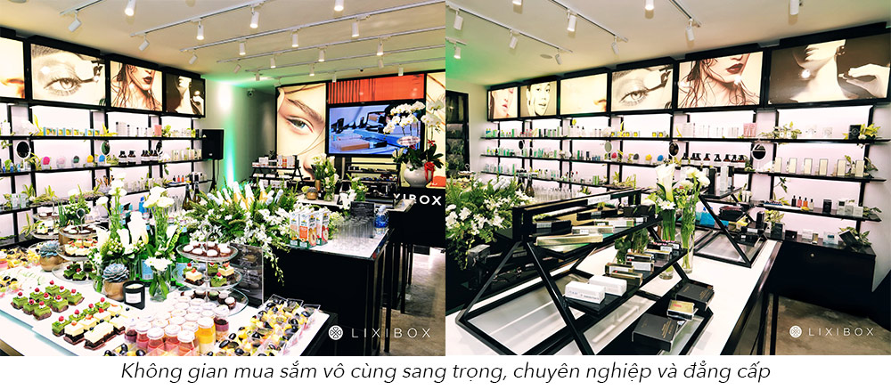 Trầm trồ sự kiện khai trương LIXIBOX FLAGSHIP STORE với không gian mua sắm sang trọng và đẳng cấp, thu hút các tên tuổi hàng đầu trong ngành mỹ phẩm tham gia.
