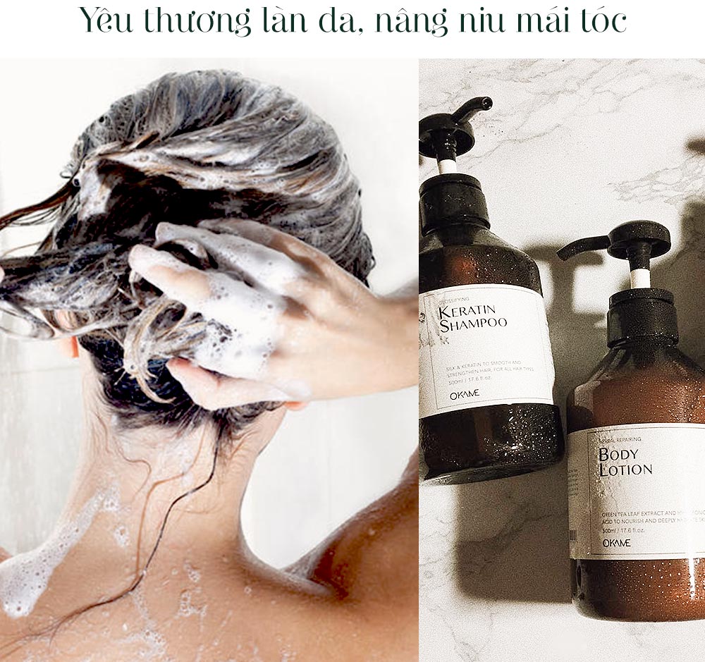 Okame Skincare nhận được nhiều đánh giá tích cực từ cộng đồng làm đẹp quốc tế, với các sản phẩm như dầu gội Keratin và sữa dưỡng thể Body Lotion. Trải nghiệm chân thực từ Beauty Blogger quốc tế làm nổi bật sự hiệu quả và chất lượng của sản phẩm.