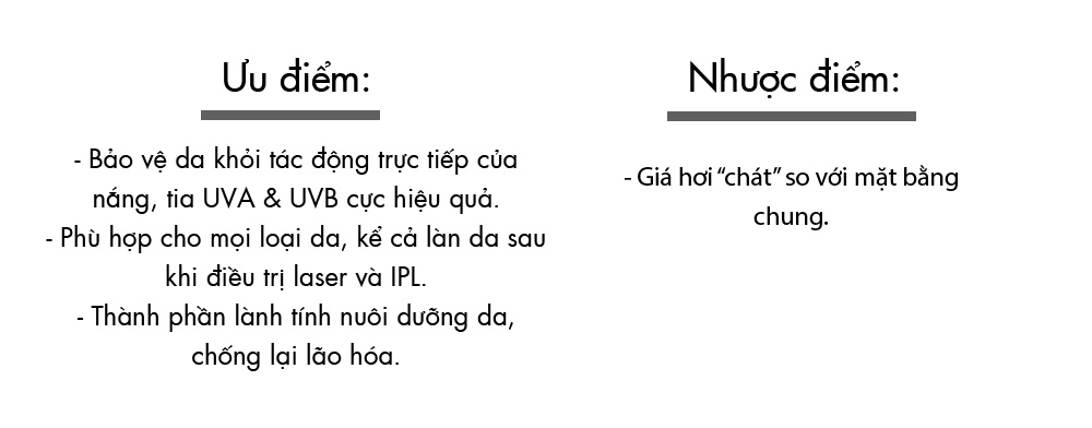 Ưu điểm và nhược điểm của sản phẩm skincare dành cho da sạch, da đẹp. Bảo vệ da tránh tác động của ánh nắng, tia UVA & UVB. Phù hợp với mọi loại da và thành phần lành tính. Cùng tìm hiểu kem dưỡng trắng toàn thân chất lượng nhất năm 2018.
