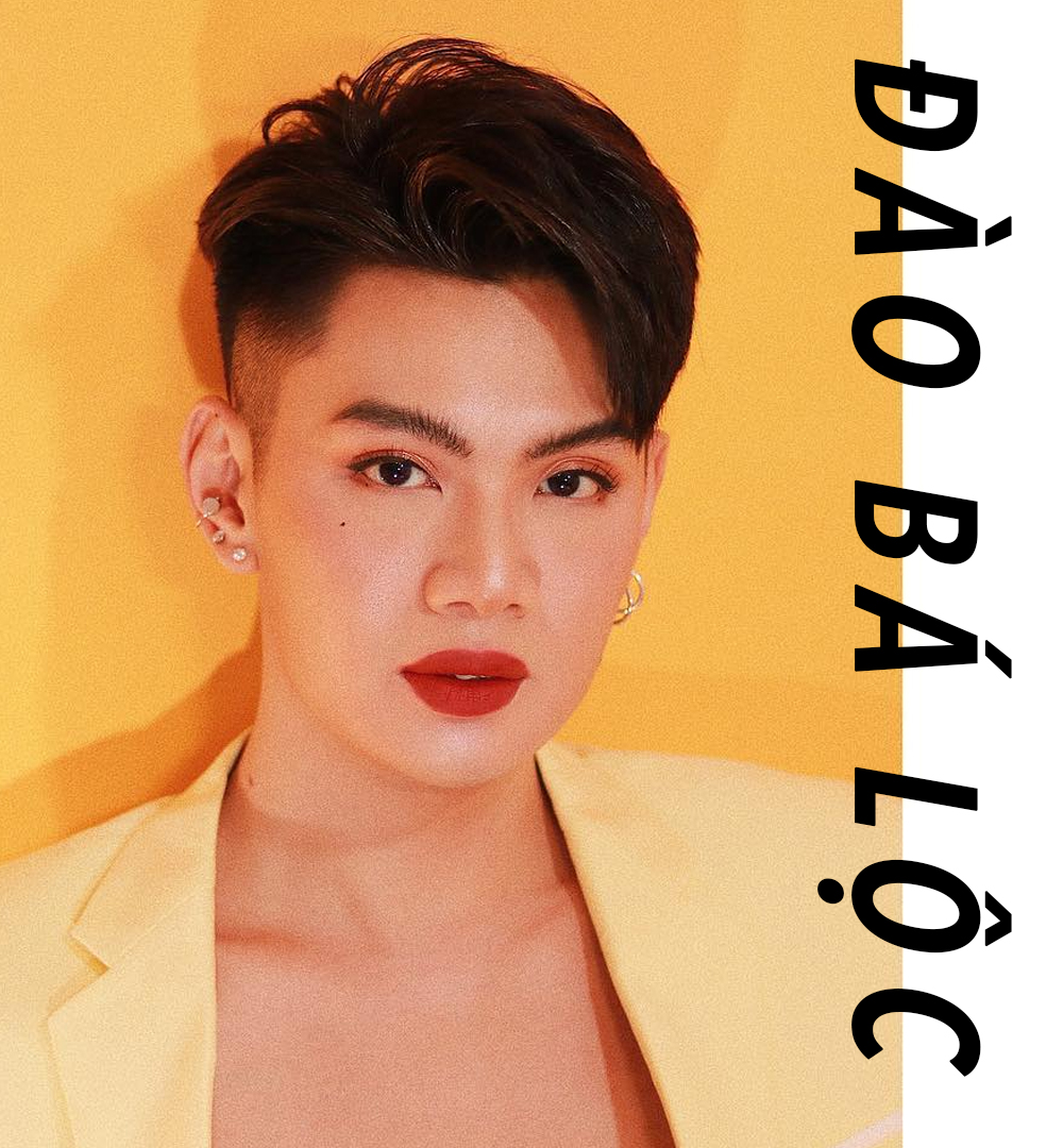 Chân dung của Beauty Boy Đào Bá Lộc với phong cách trang điểm tinh tế. Bài viết "Beauty Boy - Lạ mà quen, những tài năng vượt trội của giới làm đẹp" khám phá vai trò của những chàng trai đam mê mỹ phẩm và làm đẹp, truyền cảm hứng về sự tự tin và đam mê.
