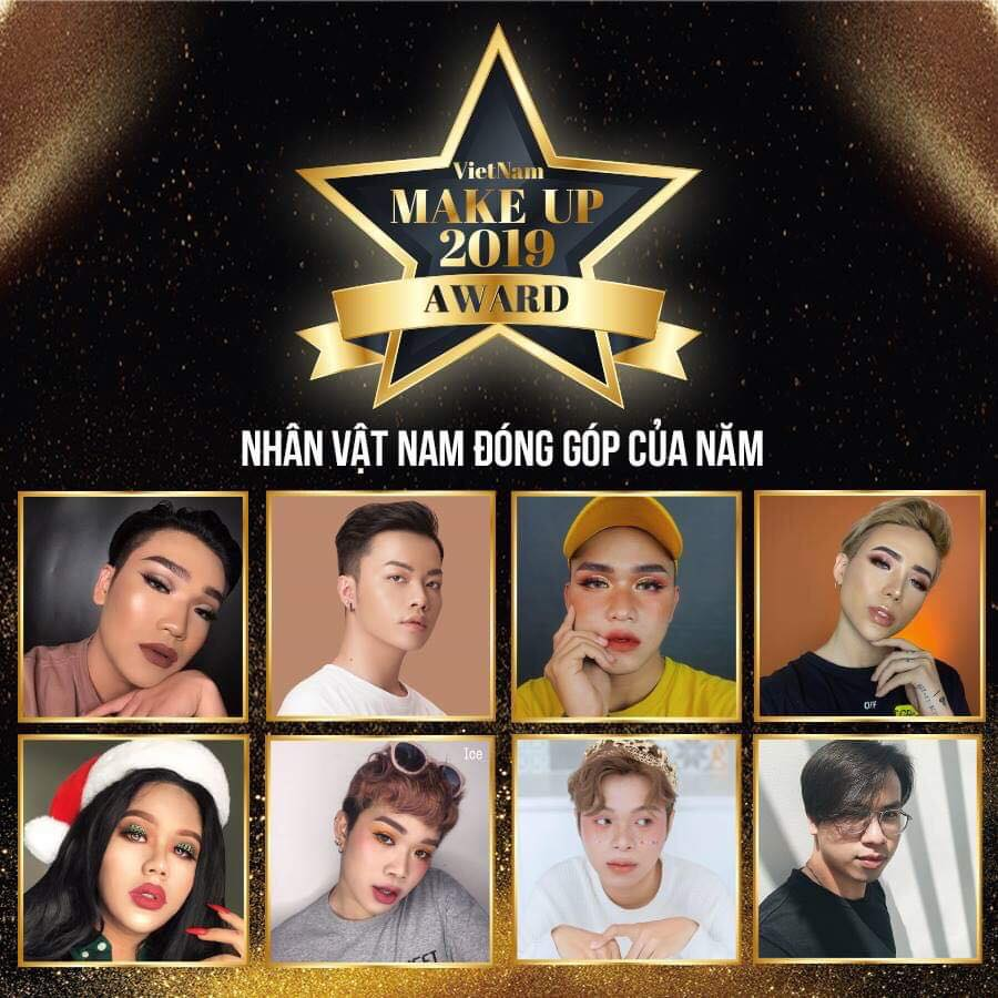 Bài viết "Beauty Boy - Lạ mà quen, những tài năng vượt trội của giới làm đẹp" giới thiệu 8 gương mặt xuất sắc tại giải thưởng Make Up 2019 Việt Nam, thể hiện sự tự tin và đam mê của các Beauty Boy trong nghệ thuật trang điểm.
